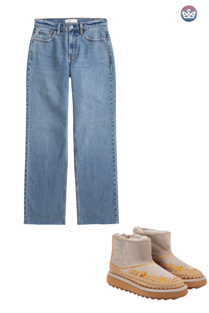 Qa how can you wear uggs without looking sloppy Keep the boots cozy and make everything else sharperclean hems that meet the shaft intentional socks and one structured layer up top Aim for balance and proportions not head to toe slouch Pick the right shaft ultra minis for croppedwide legs minis for straightslim jeans classics for leggings