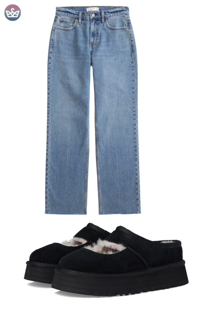 Qa how can you wear uggs without looking sloppy Keep the boots cozy and make everything else sharperclean hems that meet the shaft intentional socks and one structured layer up top Aim for balance and proportions not head to toe slouch Pick the right shaft ultra minis for croppedwide legs minis for straightslim jeans classics for leggings