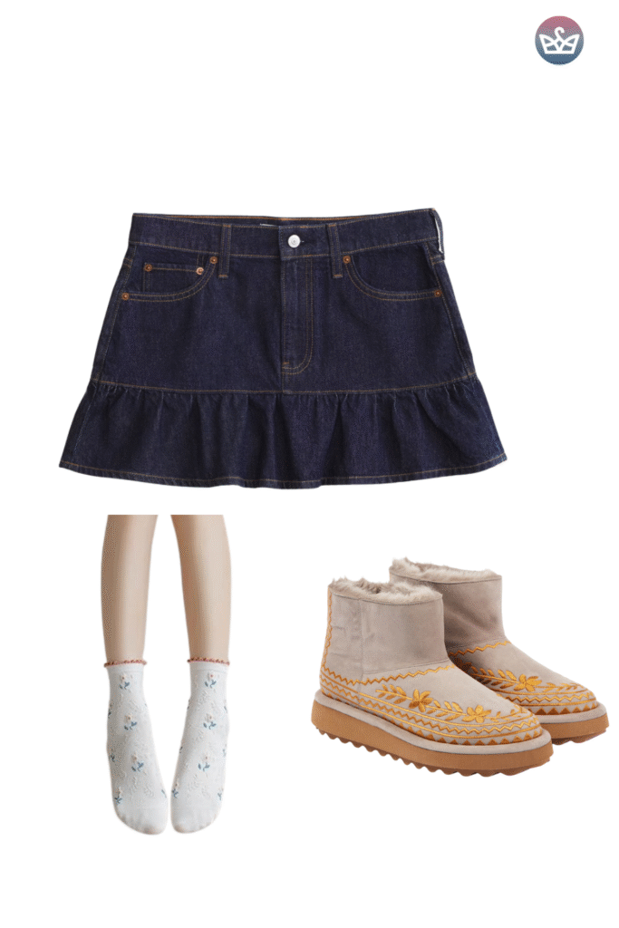 Qa how can you wear uggs without looking sloppy Keep the boots cozy and make everything else sharperclean hems that meet the shaft intentional socks and one structured layer up top Aim for balance and proportions not head to toe slouch Pick the right shaft ultra minis for croppedwide legs minis for straightslim jeans classics for leggings