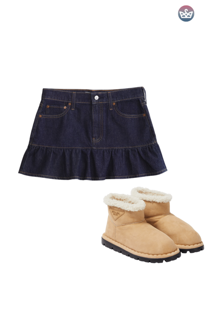 Qa how can you wear uggs without looking sloppy Keep the boots cozy and make everything else sharperclean hems that meet the shaft intentional socks and one structured layer up top Aim for balance and proportions not head to toe slouch Pick the right shaft ultra minis for croppedwide legs minis for straightslim jeans classics for leggings