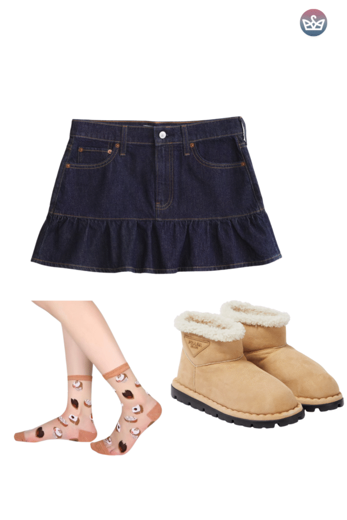 Qa how can you wear uggs without looking sloppy Keep the boots cozy and make everything else sharperclean hems that meet the shaft intentional socks and one structured layer up top Aim for balance and proportions not head to toe slouch Pick the right shaft ultra minis for croppedwide legs minis for straightslim jeans classics for leggings