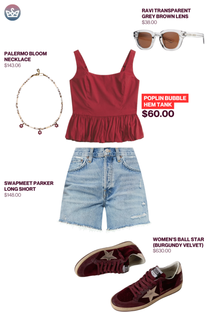 Burgundy outfit ideas for 60 to 80 degree days 81 adjust my crown I reach for burgundy when i want instant polish that still feels relaxed My days often swing between 60 and 80 so i keep a few easy outfits on standby Sleeved mini with loafers for a crisp morning Tank and midi skirt when the sun turns bright Straight jeans and a pretty blouse for dinner