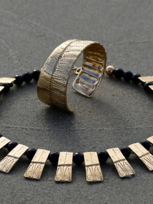 Armadillo Shell Necklace - 14k Gold