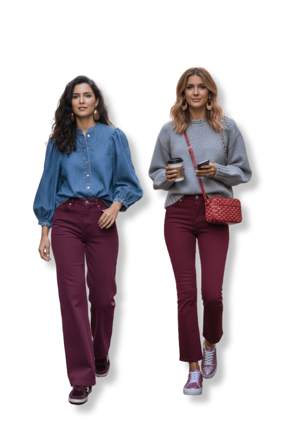 Burgundy outfit ideas for 5060°f burgundy outfit ideas for 5060°f 29 30 adjust my crown I live for that sweet spot of 50 to 60 degrees fahrenheit when burgundy finally steals the spotlight The air feels crisp and my outfits get richer and moodier without feeling heavy If you are into polished knits or weekend denim i have easy ideas that make burgundy look luxe on a chilly sidewalk or