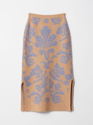 Knitted Jacquard Skirt