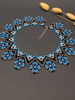 Ukraine Traditional-Bead Collar Necklace