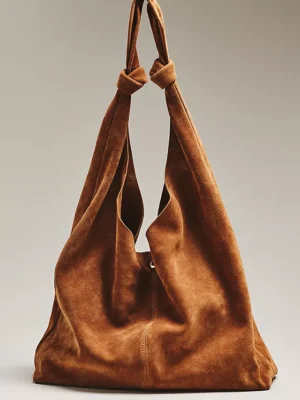 This Anthropology bag has perfect slouch.