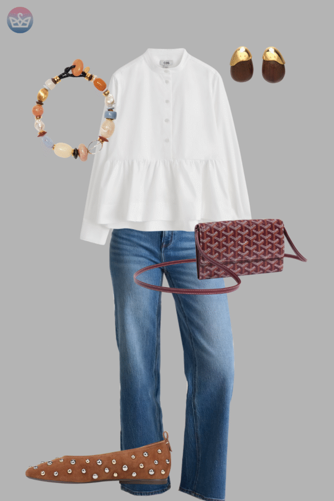 Modern and fresh how to style a white shirt like a pro 13 adjust my crown At my core im a less is more girl but white shirts are my weakness Im always drawn to a white shirt because theyll never be out so you just wear it year after year after year I cant get enough of them season after season The white shirt is the ultimate wardrobe chameleon It