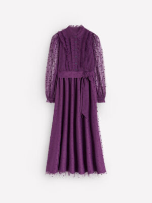 Love this color combo and the textured scallop stripes.