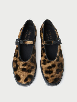 Cooper Leopard Velvet Mary Jane Sneaker