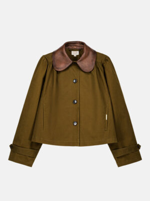 The collar is removable.