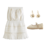 Answer box yesyou can look seasonal without sweating Think breezy fabrics in harvest tones skin baring silhouettes and beach proof shoes These outfit ideas nod to fall while keeping you cool Start with one light dress or set in cinnamon cocoa olive or cream Add breathable layers open stitch cardi poplin shirt you can tie at the waist Choose sand friendly flatswoven