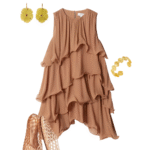 Answer box yesyou can look seasonal without sweating Think breezy fabrics in harvest tones skin baring silhouettes and beach proof shoes These outfit ideas nod to fall while keeping you cool Start with one light dress or set in cinnamon cocoa olive or cream Add breathable layers open stitch cardi poplin shirt you can tie at the waist Choose sand friendly flatswoven