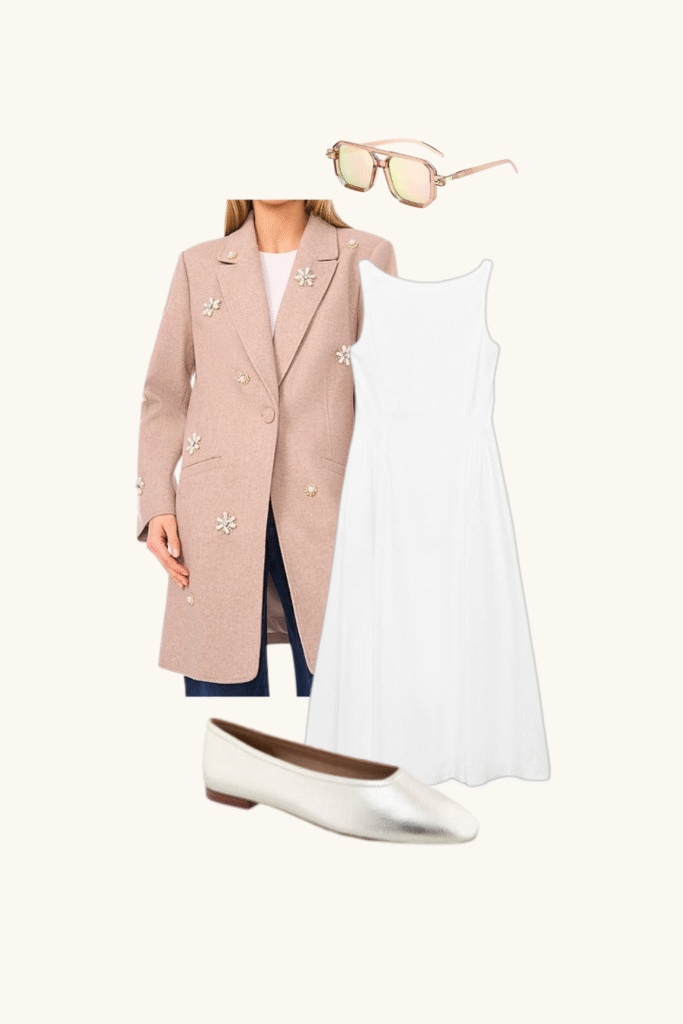 Your new 2 piece rule two statement pieces one chic outfit winter is statement season and heres the cheat code for looking pulled together with zero effort you know i love zero effort style a winter coat with the same pair of sunglasses everytime so the pair does all the work Dont match them Style them