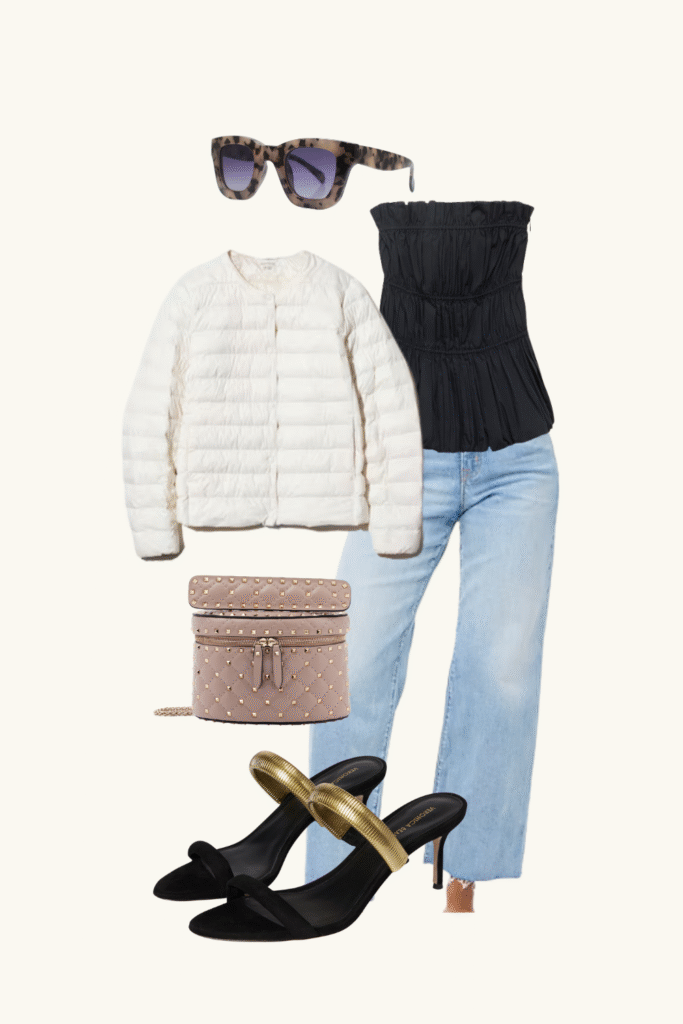 Your new 2 piece rule two statement pieces one chic outfit winter is statement season and heres the cheat code for looking pulled together with zero effort you know i love zero effort style a winter coat with the same pair of sunglasses everytime so the pair does all the work Dont match them Style them