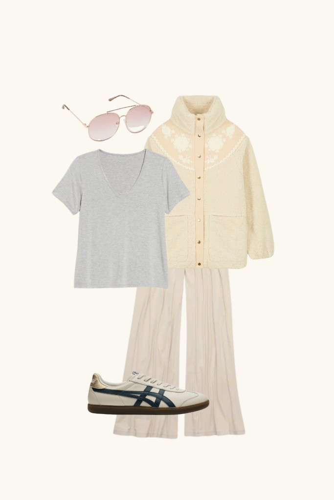 Your new 2 piece rule two statement pieces one chic outfit winter is statement season and heres the cheat code for looking pulled together with zero effort you know i love zero effort style a winter coat with the same pair of sunglasses everytime so the pair does all the work Dont match them Style them