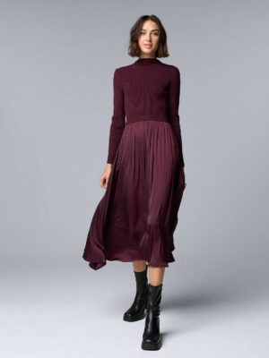 Women's Simply Vera Vera Wang Pleated Midi Dress