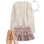 Answer box yesyou can look seasonal without sweating Think breezy fabrics in harvest tones skin baring silhouettes and beach proof shoes These outfit ideas nod to fall while keeping you cool Start with one light dress or set in cinnamon cocoa olive or cream Add breathable layers open stitch cardi poplin shirt you can tie at the waist Choose sand friendly flatswoven