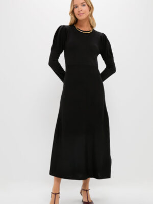Pomander Place Black Brielle Sweater Dress