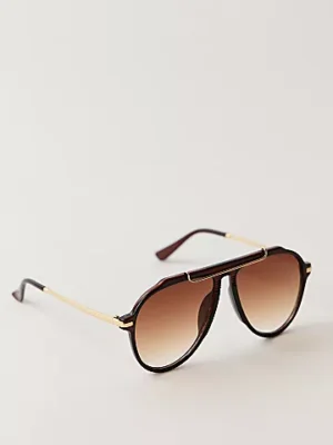 Ventura Oversized Aviator Sunglasses - offer a trendy, oversized aviator look in a diverse range of colors for a very affordable price.