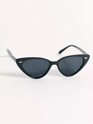 Olympic Cat Eye Sunglasses - minimalist yet incredibly dramatic cat-eye shape