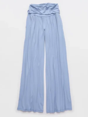 OFFLINE By Aerie Real Me Foldover Super Wide Leg Pant