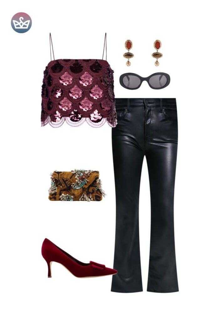 The problem party season wardrobe fatigue heres the secret no one tells you about party season dressing you dont need more tops You need to get smarter about your bottoms That gorgeous sequined cami or embellished blouse sitting in your closet Its not just one outfit   its five completely different looks depending on whether