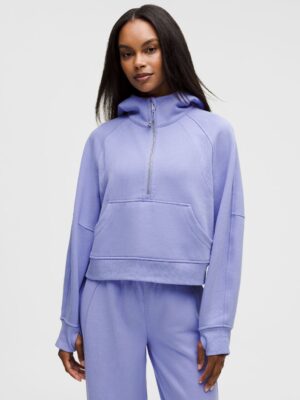 Scuba Oversized Half-Zip Hoodie