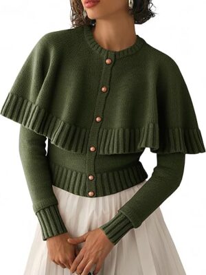 Second Hand - Cropped Cardigan Sweater