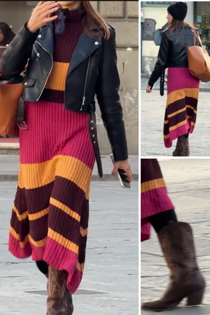 If how to dress better has felt like a vague expensive project try a simpler truth tension creates style Without contrastmixing structured with soft masculine with feminine fancy with casualoutfits go flat because everything is telling the same story A roomy blazer over a frothy black skirt instantly reads styled even with minimal accessories Youre