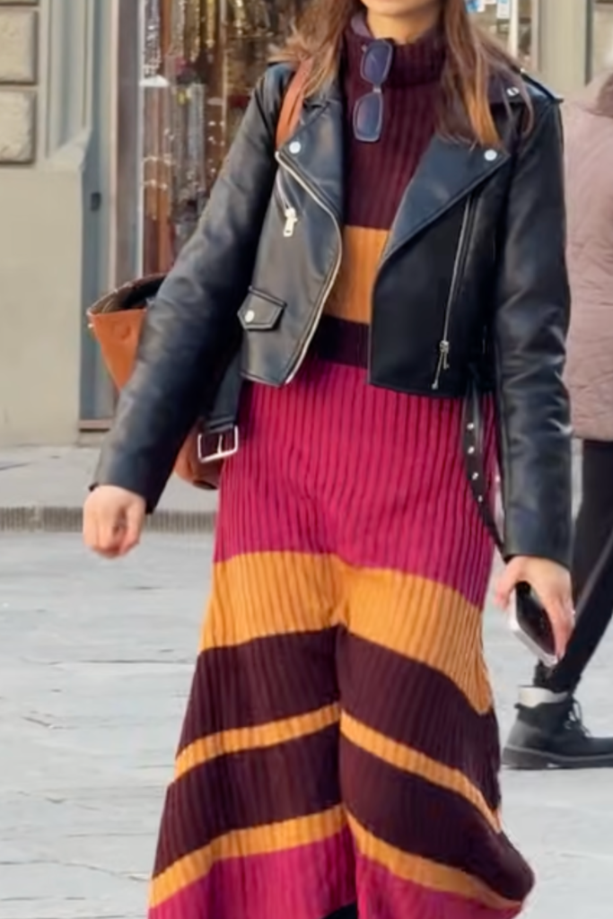 If how to dress better has felt like a vague expensive project try a simpler truth tension creates style Without contrastmixing structured with soft masculine with feminine fancy with casualoutfits go flat because everything is telling the same story A roomy blazer over a frothy black skirt instantly reads styled even with minimal accessories Youre