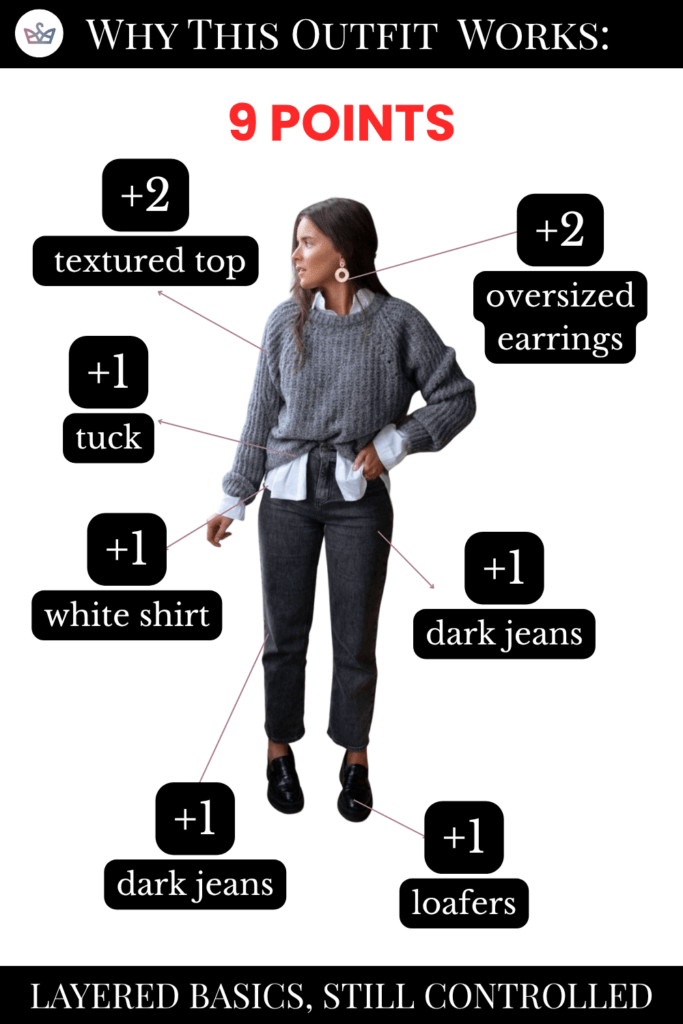 Math and style What Rude There is a certain kind of fashion advice that sounds helpful for about six seconds and then immediately becomes annoying in real life when youre driving carpools babysitting or having to wear a uniform Add a blazer Do a french tuck Put on more jewelry Wear a third piece try harder apparently while also