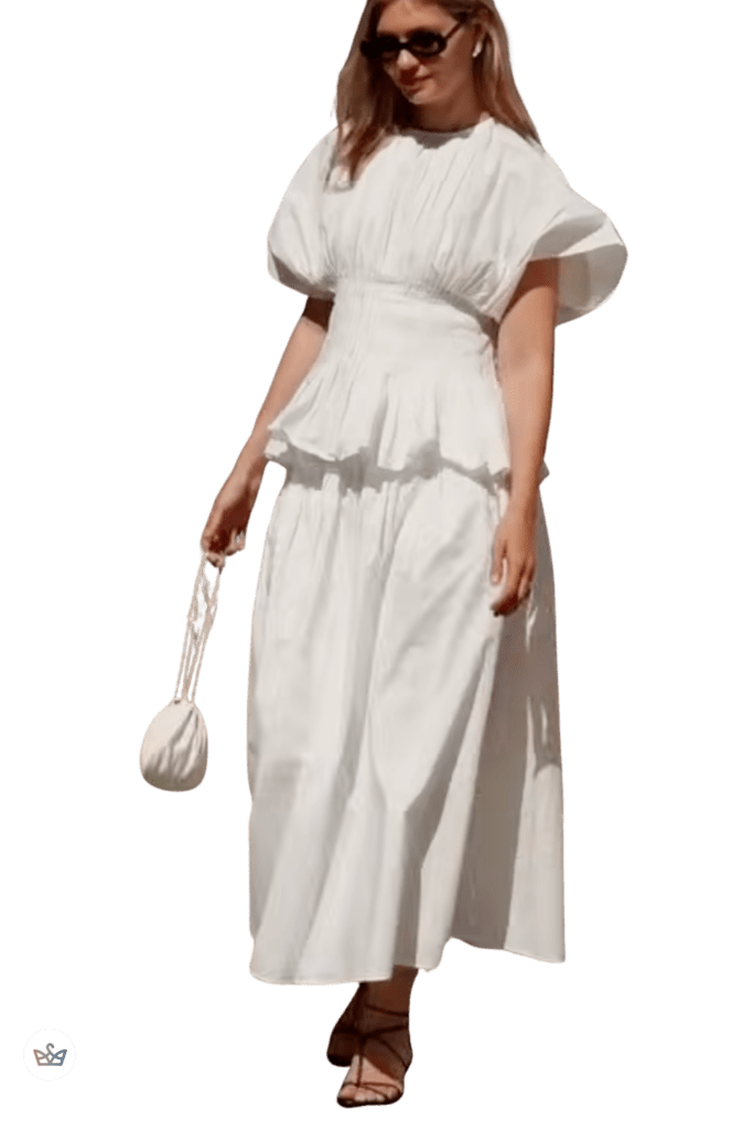 Once the pollen is gone gardens and greenery just draw you outside dont they And what could be easier to throw on than a monochromatic outfit that screams summer Yes im talking about all white outfits Again Garden party and outdoor event dressing is a very specific kind of challenge and joy on a beautiful