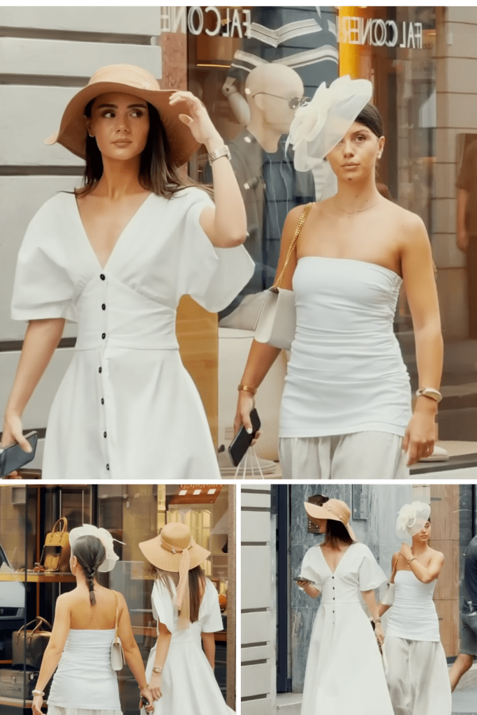 I just went to a luncheon and a friend had on a white dress with raffia flats and she looked so gorgeous hi lm  I was reminded of the enduring power of an all white look White summer outfits can be incredibly strong for date night and dinner out because they feel fresh striking and