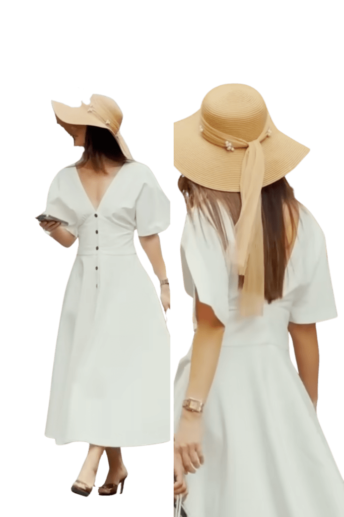 Vacation style should feel easy but not accidental Beach town outfits are at their best when they look breezy sun ready and slightly more thoughtful than the average pile of vacation clothes people panic pack at the last minute White is perfect for this because it feels fresh in summer light and instantly suggests ease These six