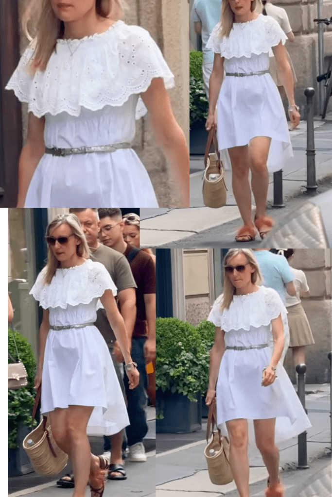 I just went to a luncheon and a friend had on a white dress with raffia flats and she looked so gorgeous hi lm  I was reminded of the enduring power of an all white look White summer outfits can be incredibly strong for date night and dinner out because they feel fresh striking and