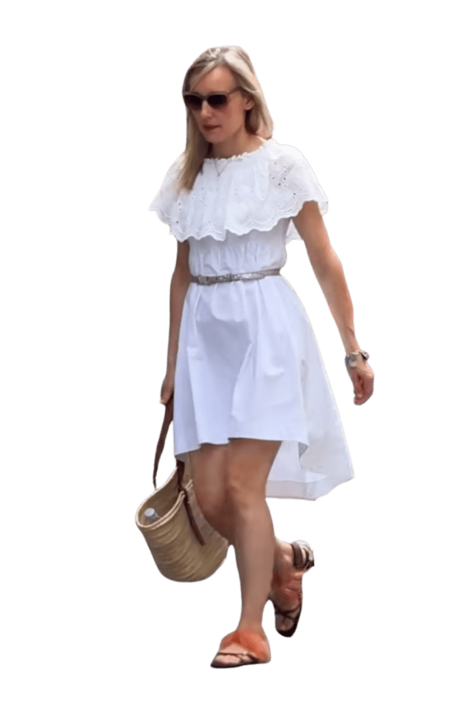 Vacation style should feel easy but not accidental Beach town outfits are at their best when they look breezy sun ready and slightly more thoughtful than the average pile of vacation clothes people panic pack at the last minute White is perfect for this because it feels fresh in summer light and instantly suggests ease These six