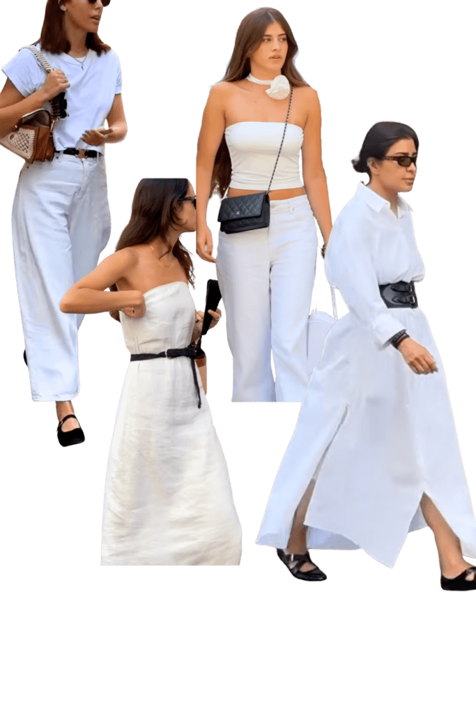 19 white summer looks that show the rules in action to elevate your outfit shop your closet for the pieces first a white shirt is a personal favorite of mine always and in every season so it goes without saying i have an affinity for all white summer outfits White summer outfits should be easy