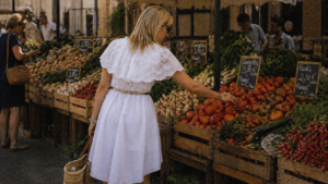 Brunch outfits should feel easy charming and slightly more thoughtful than whatever you wear to run through a drive thru The same goes for farmers market style You want something that feels pretty in daylight comfortable enough to move in and polished enough that you do not feel half dressed when you meet someone you know White