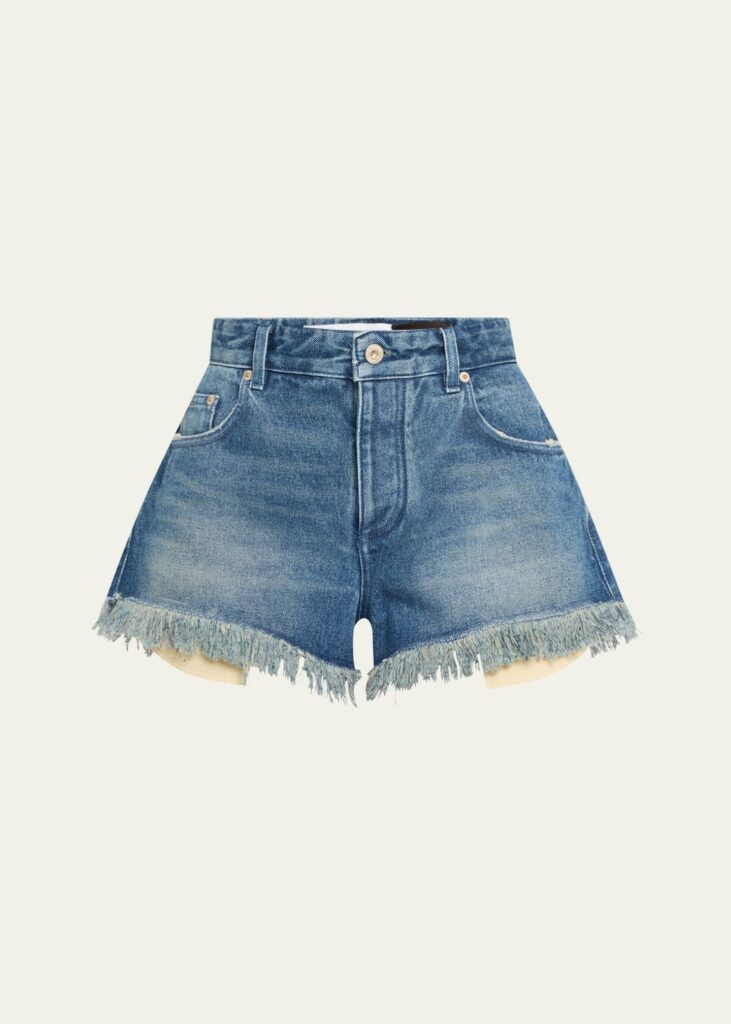 Jean shorts outfits for a european city vacation how to look put together without overpacking image adjust my crown Yes you can look put together in jorts I have to be upfront about my angle in all of life i love denim Always Which means i naturally love denim shorts as well So when im in paris and see women in them bells go off in my head and i want to prove you