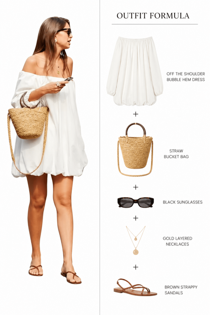 Brunch outfits should feel easy charming and slightly more thoughtful than whatever you wear to run through a drive thru The same goes for farmers market style You want something that feels pretty in daylight comfortable enough to move in and polished enough that you do not feel half dressed when you meet someone you know White