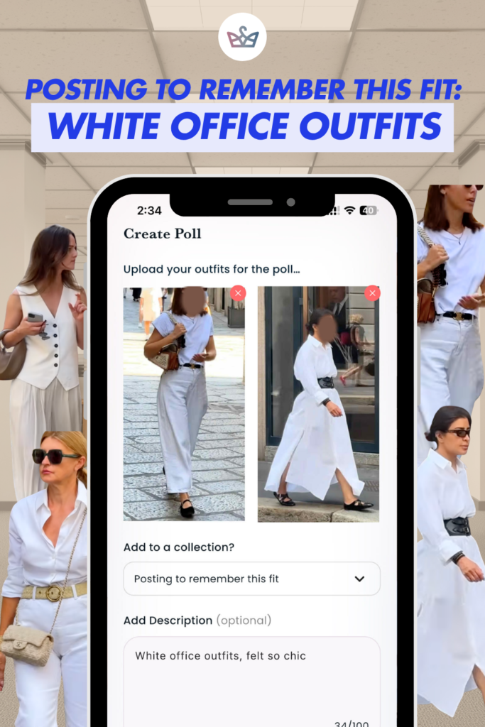 4 clean sharp looks that still feel wearable work outfits have to earn their place in your wardrobe They need to look professional enough to be taken seriously comfortable enough to wear for hours and simple enough that you can repeat them without feeling bored or overcomplicated White can be excellent for work because it