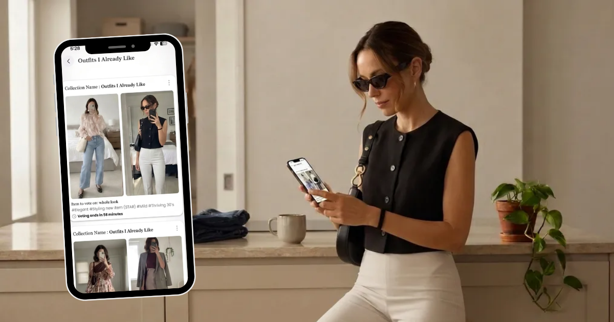 Adjust my crown wardrobe app make getting dressed feel like yes  try the app free no more nothing to wear days Side by side outfit selfies are never wrong Dressing well has never been this easy Adjust my crown is a wardrobe app designed to help you decide what to wear using what you already own Unlike traditional